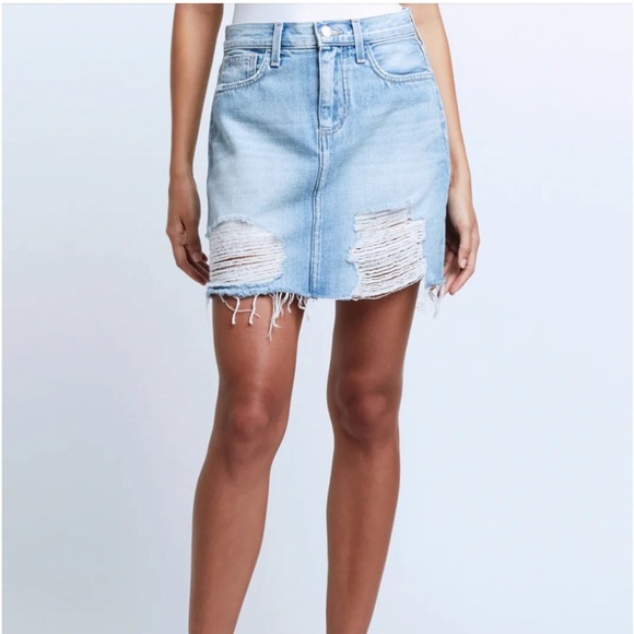 SOLD Lagence NWT Jolene Mini Skirt in Reseda Size 29 - Picture 9 of 12